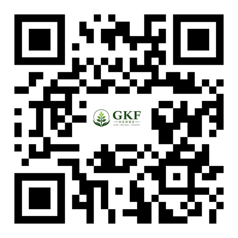 GKF Herbs official website QR code
